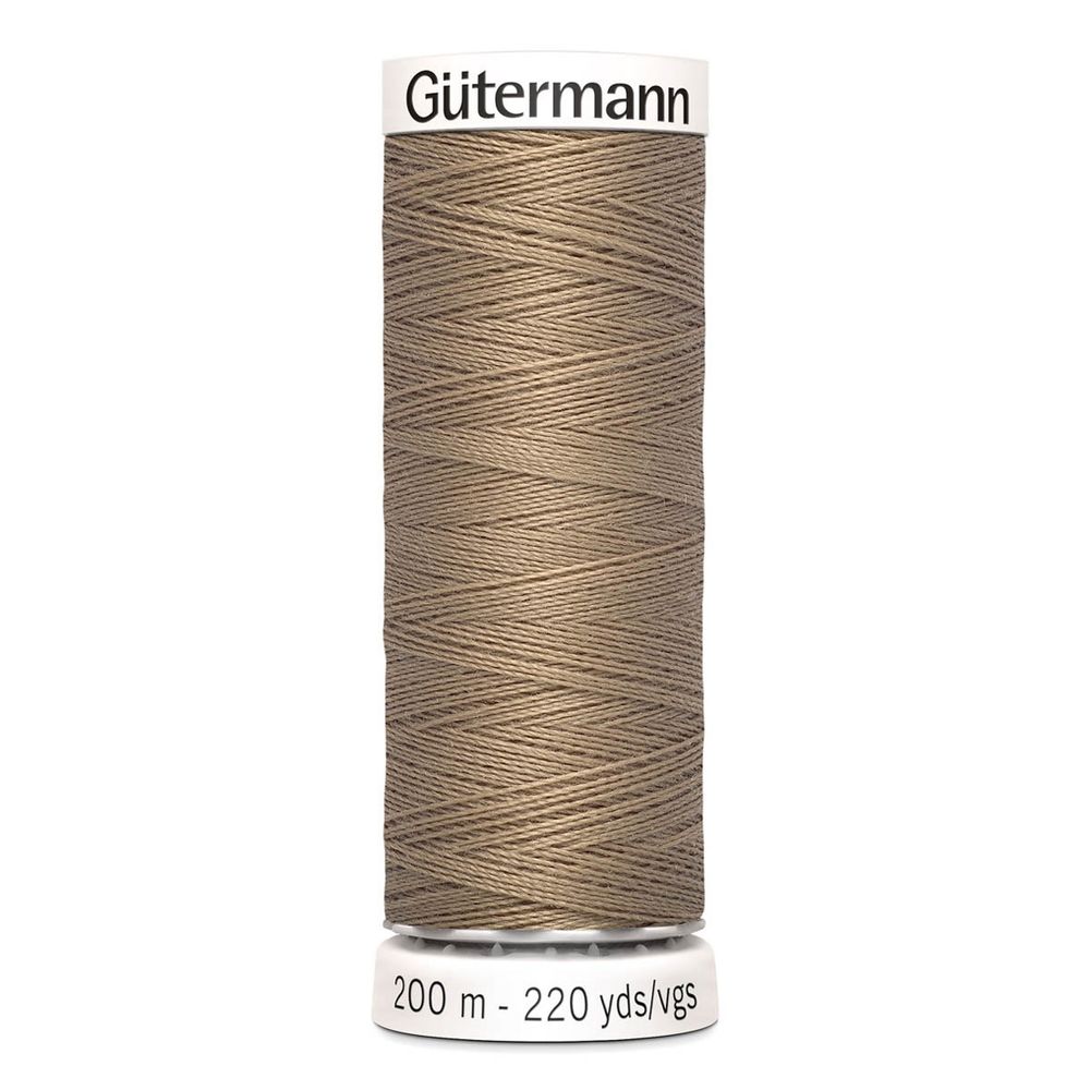 Нитки универсальные Gutermann Sew-all 100 (200 метров), 5 кат. | 868 неотбеленный шелк