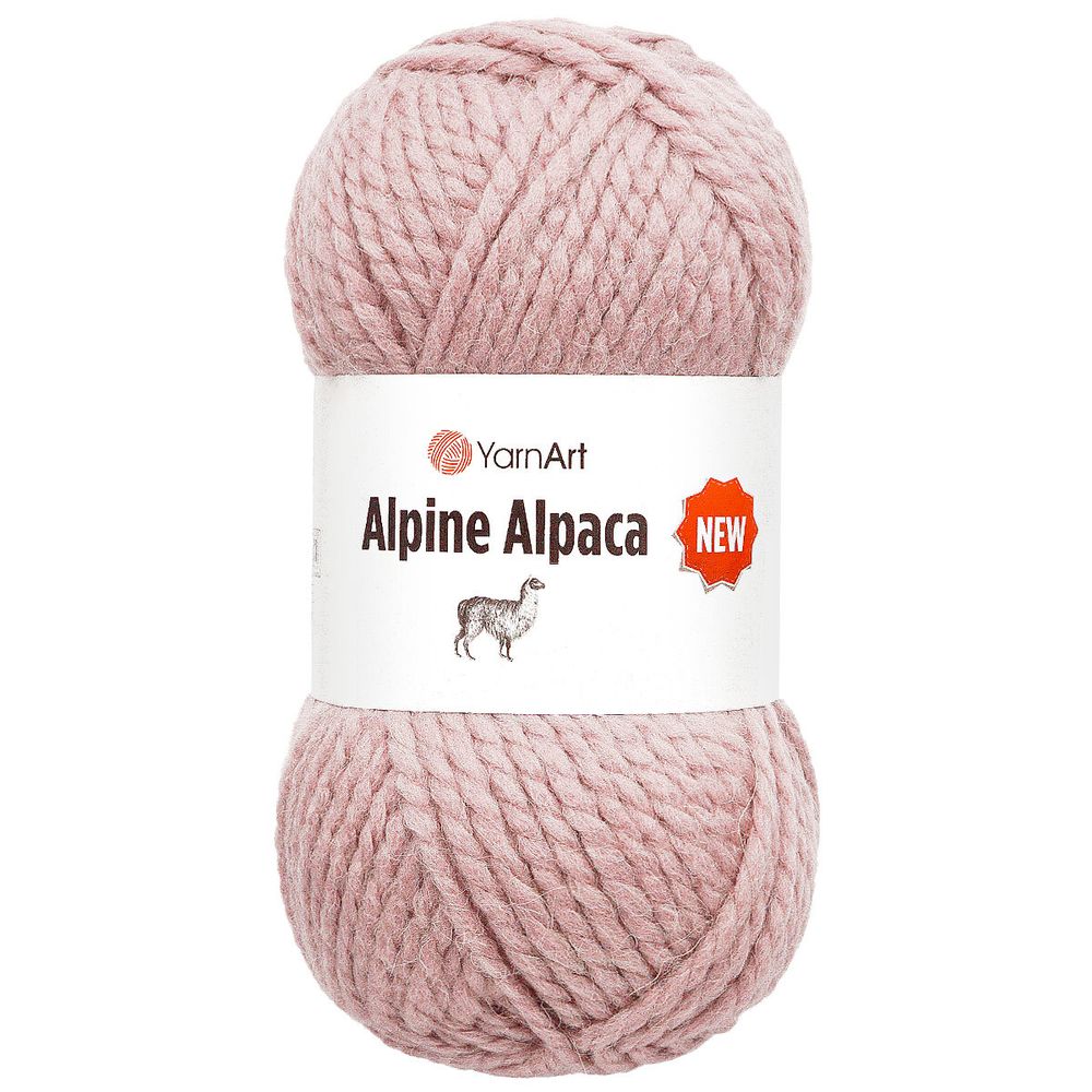 Пряжа YarnArt (ЯрнАрт) Alpine Alpaca New / уп.3 мот. по 150 г, 120 м, 1443