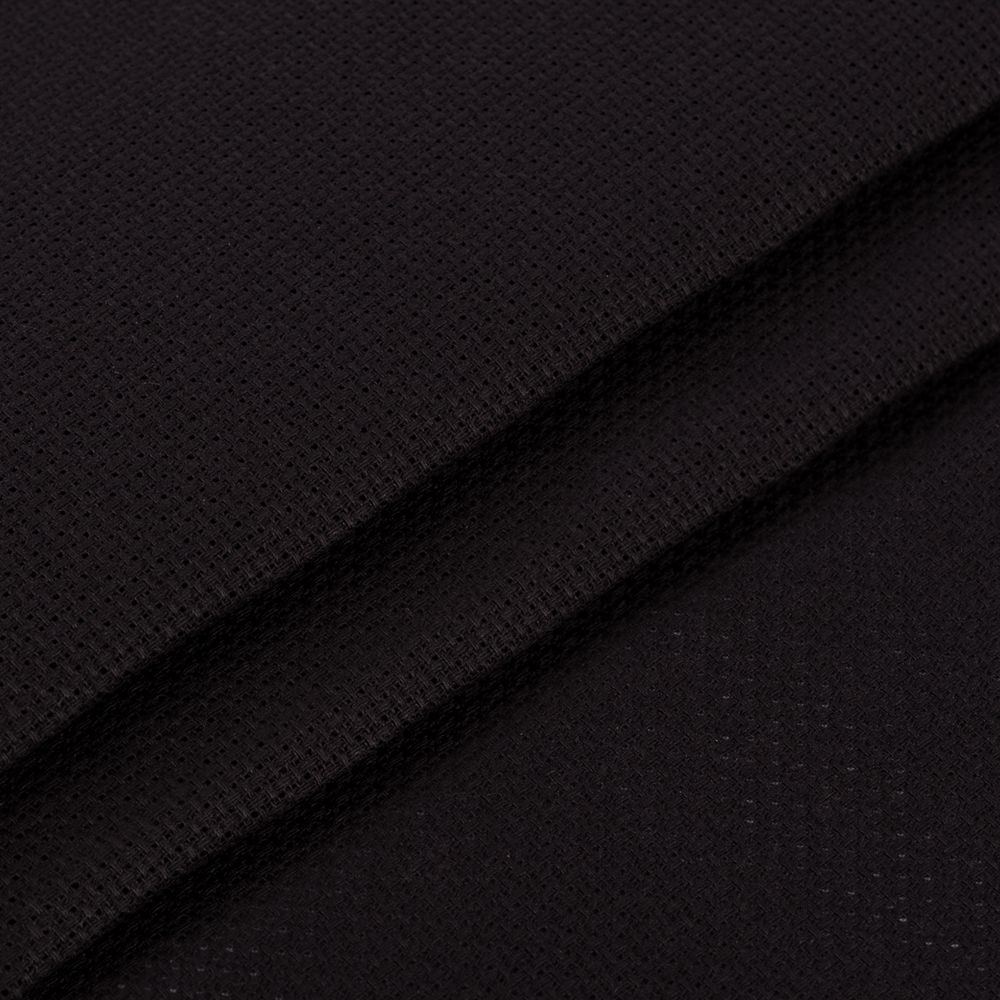 Канва Zweigart Aida Premium 16 ct, 50х50±2 см, 720 черный, Zweigart