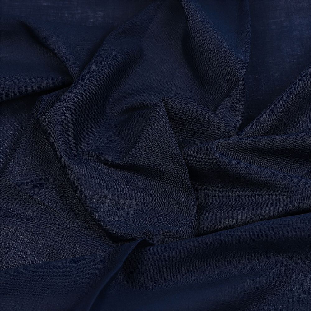 Батист 72 г/м², 150 см / 2 метра, TBY.Bt.16, т.синий