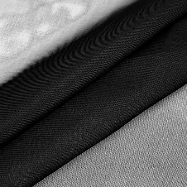 Вуаль 45 г/м², 300 см / 3 метра, Vei.322.3, цв.черный