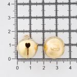 Бубенчики круглые 16 мм, золотой, 10 шт, 2AR239