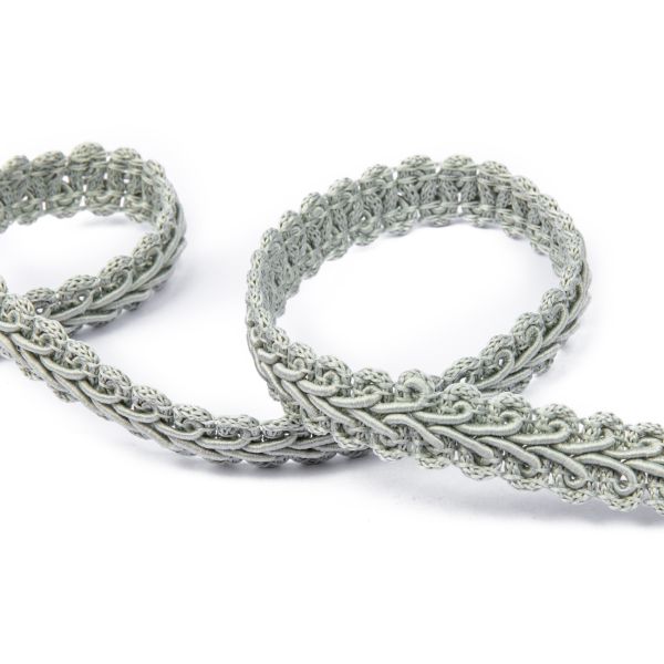 Тесьма декоративная Gamma Булет GBL-15 13 мм, 33 м,±0.5 м, 079 бл.серый