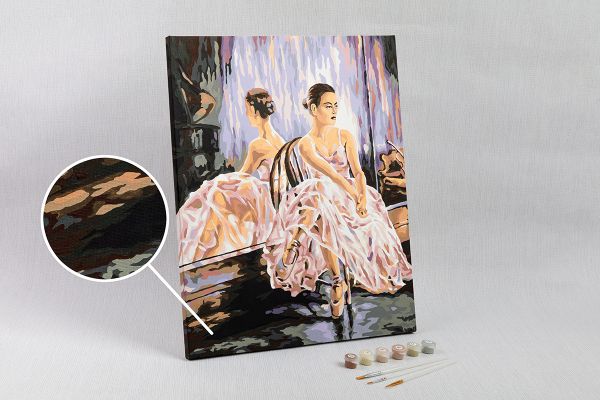 Картина по номерам Фрея, Балерина, 50х40 см