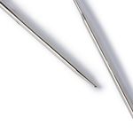 Спицы круговые ⌀5.0 мм, 60 см, 1 шт, серебристые, Prym 212162