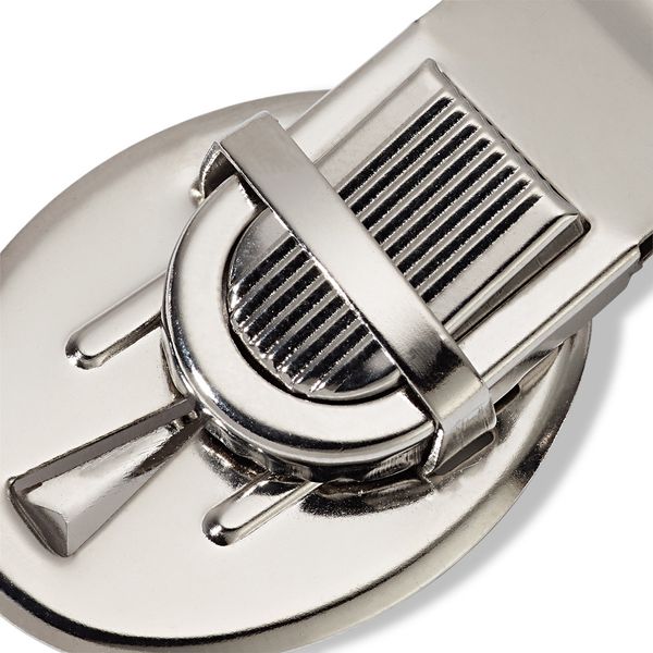 Замок для сумки 26х35 мм, 1 шт, под никель, Prym 417975