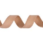 Стропа (ременная лента) 15 мм / 25 метров, толщ. 0.78 мм, [6.8 г/пог.м], 100% п/п, рис.9807, кремовый, Гамма, Gamma С3872Г17