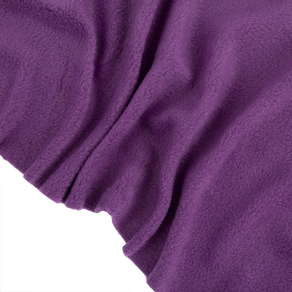 Флис 1-сторонний 230±10 г/м², 150 см / 10 метров, 198 фиолетовый, Gamma FG-001