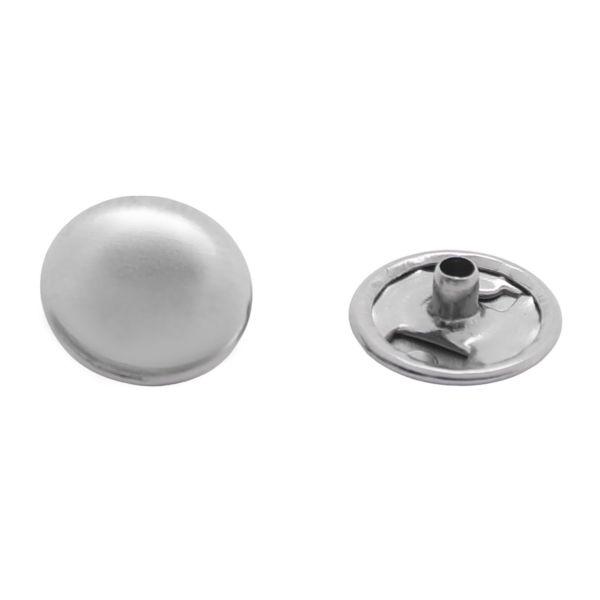 Кнопка Альфа (S-образная) ⌀10.0 мм, ≈144 шт, СТАЛЬ, черный никель, NEW STAR