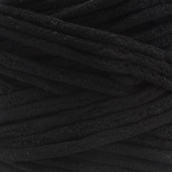 Пряжа Astra Premium (Астра Премиум) Плюшевая / уп.2 мот. по 100 г, 80 м, 999 черный