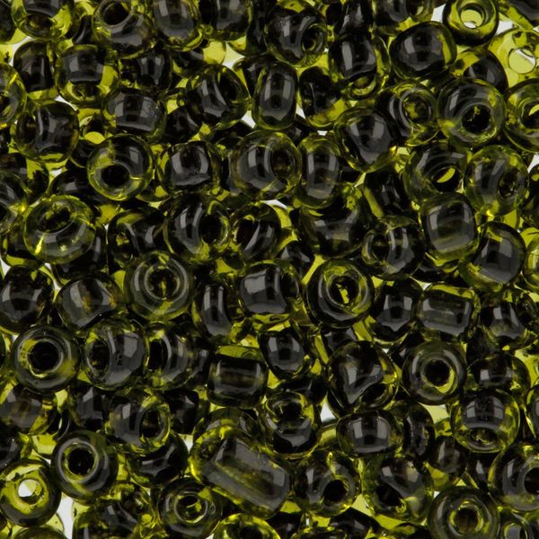 Бисер Zlatka 8/0 (2.9 мм), 100 г (10х10 г), №0306 т.зеленый, GR