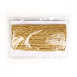 Тесьма отделочная 10 мм, 900 цв.золото уп.13.71м