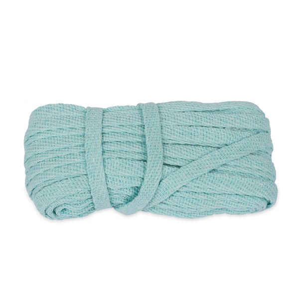 Шнур плоский ⌀9-10 мм, 20 м,±1 м, бирюзовый, Гамма С3862Г17