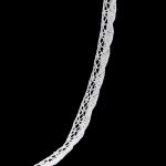 Кружево вязаное (тесьма) хлопковое 20 мм / 9.14 метров, неотбеленный