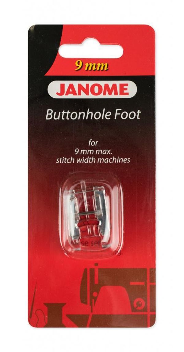 Лапка для швейной машины для петли прозрачная (блистер) 9 мм, 202082008, 1 шт