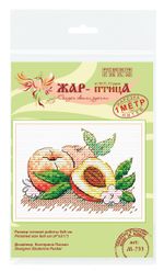 Набор для вышивания нитками МП Студия (Жар-птица), Южный персик, 6х9 см