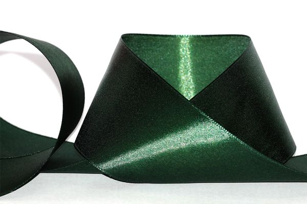 Лента атласная 1-сторонняя 50.0 мм / 33±2 метра, 036 т-изумрудный, Gamma