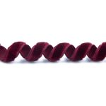 Лента бархатная (тесьма) 9-11.0 мм / 10±0.5 метров, вишневый, Blitz С3574Г17