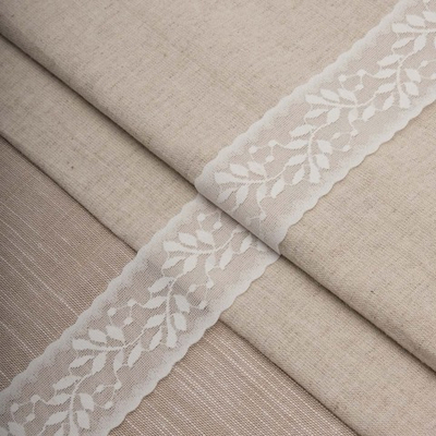 Кружево эластичное (стрейч) 40 мм / 22.86 метра, белый, 3AR2754