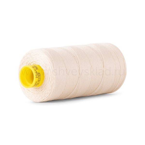 Нить отделочная Gutermann Mara 30/2, 300 м, 702404, 169 пломбир, 1 шт