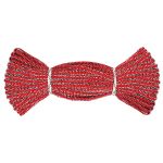 Шнур отделочный плетеный ⌀6.0 мм / 30 метров, красный, С987Г7