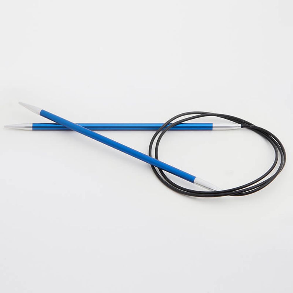 Спицы круговые Knit Pro Zing 4 мм / 40 см, алюминий, 47069