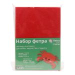 Фетр листовой жесткий 3.0 мм, 20х30 см, ассорти, 16 штук Astra&Craft (1)