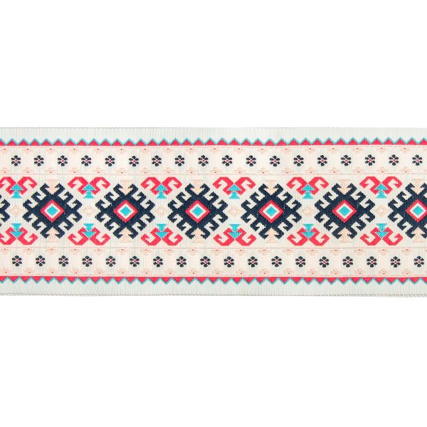 Лента (тесьма) жаккардовая 70.0 мм / 10±0.5 метров, 5, Gamma TRJ-118YP