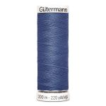 Нитки универсальные Gutermann Sew-all 100 (200 метров), 5 кат. | 112 серо-синий джинс