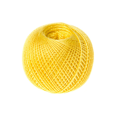 Пряжа ПНК им.Кирова Ирис / уп.20 мот. по 25 г, 150 м, 0302 желтый