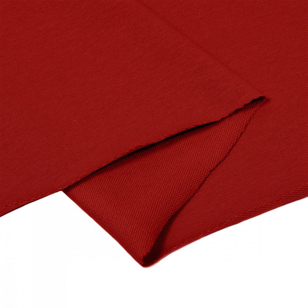 Футер 2-нитка петля 230 г/м², 180 см / 6 метров, ФУТ2Х.ПЕТЛ.230.18-1550.6, красный