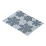 Набор светоотражающих наклеек на одежду Снежинки