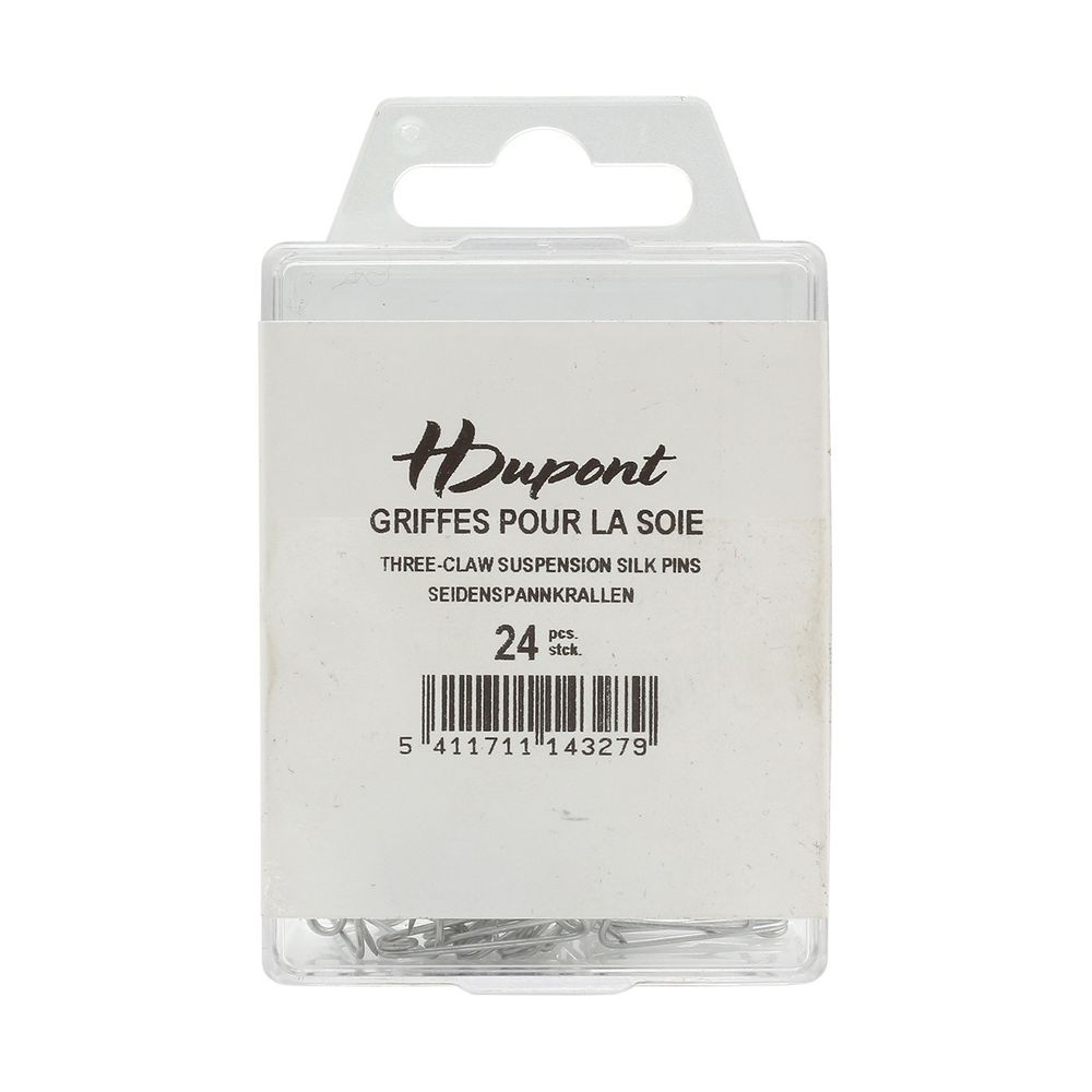 Булавки для шелка в пласт. коробке, 24 шт, H Dupont