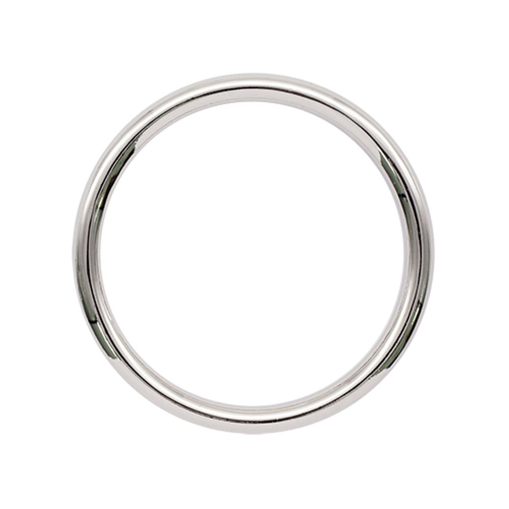 Кольцо литое 819-423, ⌀50х4 мм, никель, 10 шт