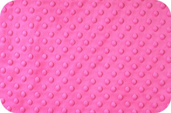 Плюш (ткань) Peppy Cuddle Dimple 455 г/м², 48х48 см, FUCHSIA