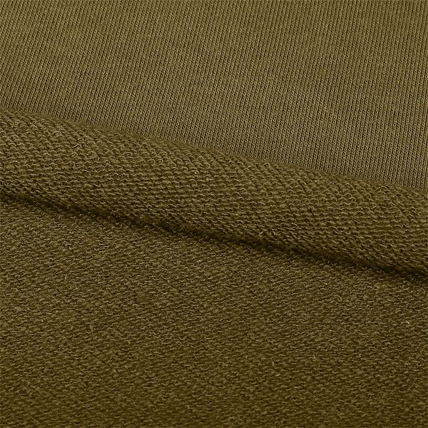 Футер 3-нитка петля 320 г/м², 190 см / 6 метров, ФУТ3Х.ПЕТЛ.320.18-0825.6, хаки