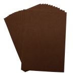 Фетр листовой жесткий 1.0 мм, 20х30см, 12 шт, Astra&Craft, 5 коричневый