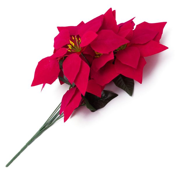 Букетик пуансеттия, 48см, XY22-511