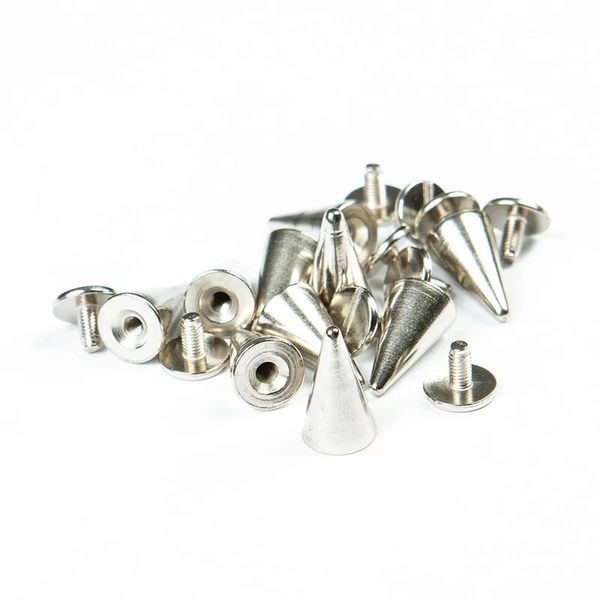 Винт кобурный металл ⌀9.5 мм, h16 мм, никель мет конус, 50 шт