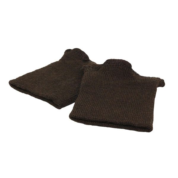 Манжеты трикотажные 7.0х9.0 см, 1 пара, тонкие 14кл. 1х1, 729 коричневый