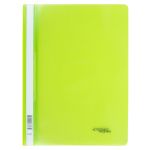 Папка-скоросшиватель A4 140/180 мкм волокно, 20 шт, лайм 216321, Expert Complete
