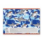 Альбом для рисования 100 г/м², A4 29х20.5 см, 10 шт, на скобе 32 л, 32АЛСК4_000212 Берегись, акулозавры!, Светоч