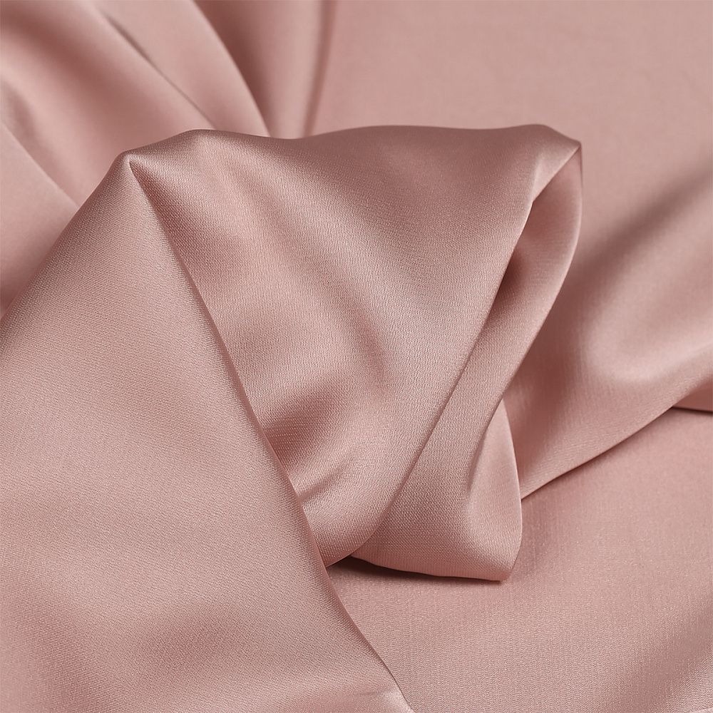 Шелк Армани 90 г/м², 150 см / 2 метра TBYArm-061 цв.61 пудра розовая