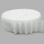 Лента (тесьма) шторная: сборка параллельная (1:1.5) 65 мм / 100 метров