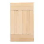 Заготовка из дерева (набор) брусок 12х2х2 см, 10 шт, Mr.Carving, П-04