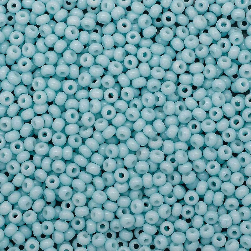 Бисер Preciosa 10/0 (2.3 мм), 100 г (5х20 г), мелованный, Preciosa, цв. 03265