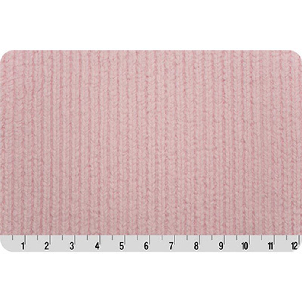 Плюш (ткань) Peppy Chenille Cuddle 520 г/м², 48х48 см, blush