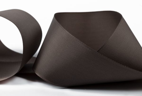 Лента репсовая (в рубчик) 50.0 мм / 25±1 метров, 121 серо-коричневый, Gamma GR-50