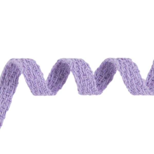 Тесьма (лента) киперная (100% х/б) 5 мм / 25 метров, сиреневый, Gamma С3865Г17