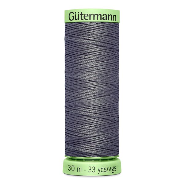 Нитки отделочные Gutermann Top Stitch, 30м, 701 перламутрово-грифельный, 5 катушек